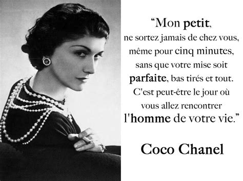 coco chanel quotes in french